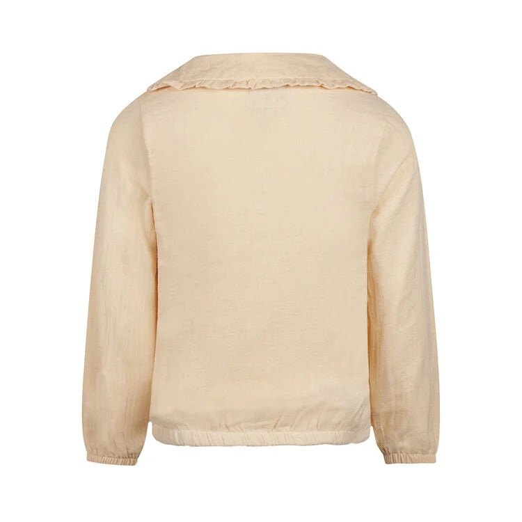 KOKO NOKO - camicia con ricami collo