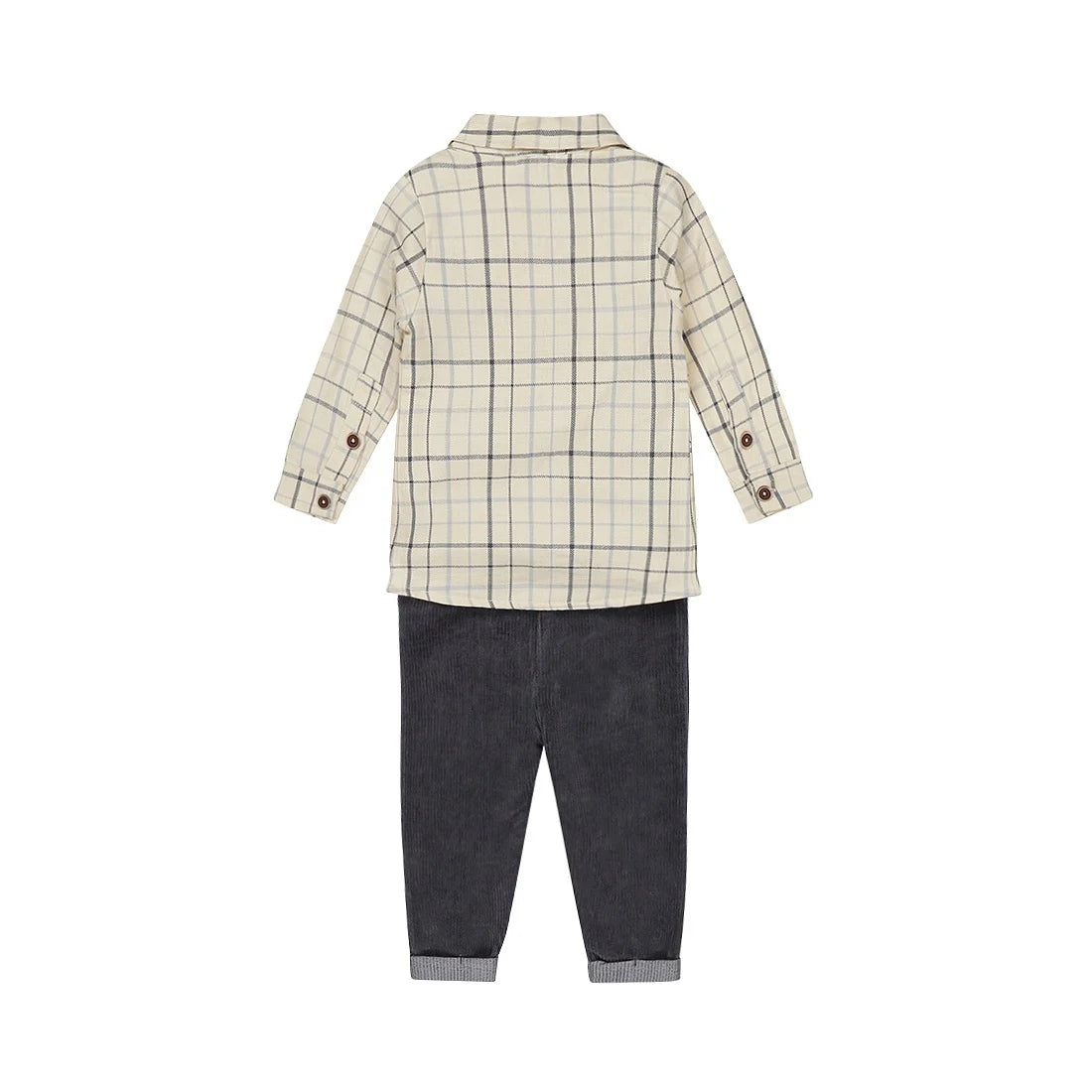 DIRKJE - set camicia a quadri