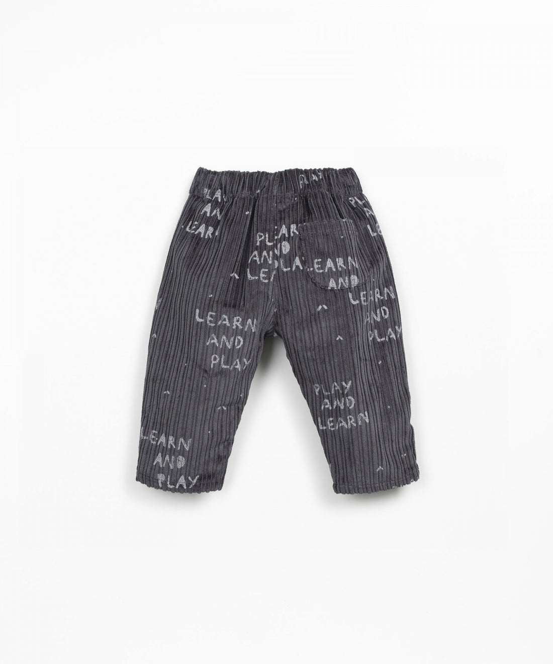 PLAY UP - pantaloni velluto stampa play and learn
