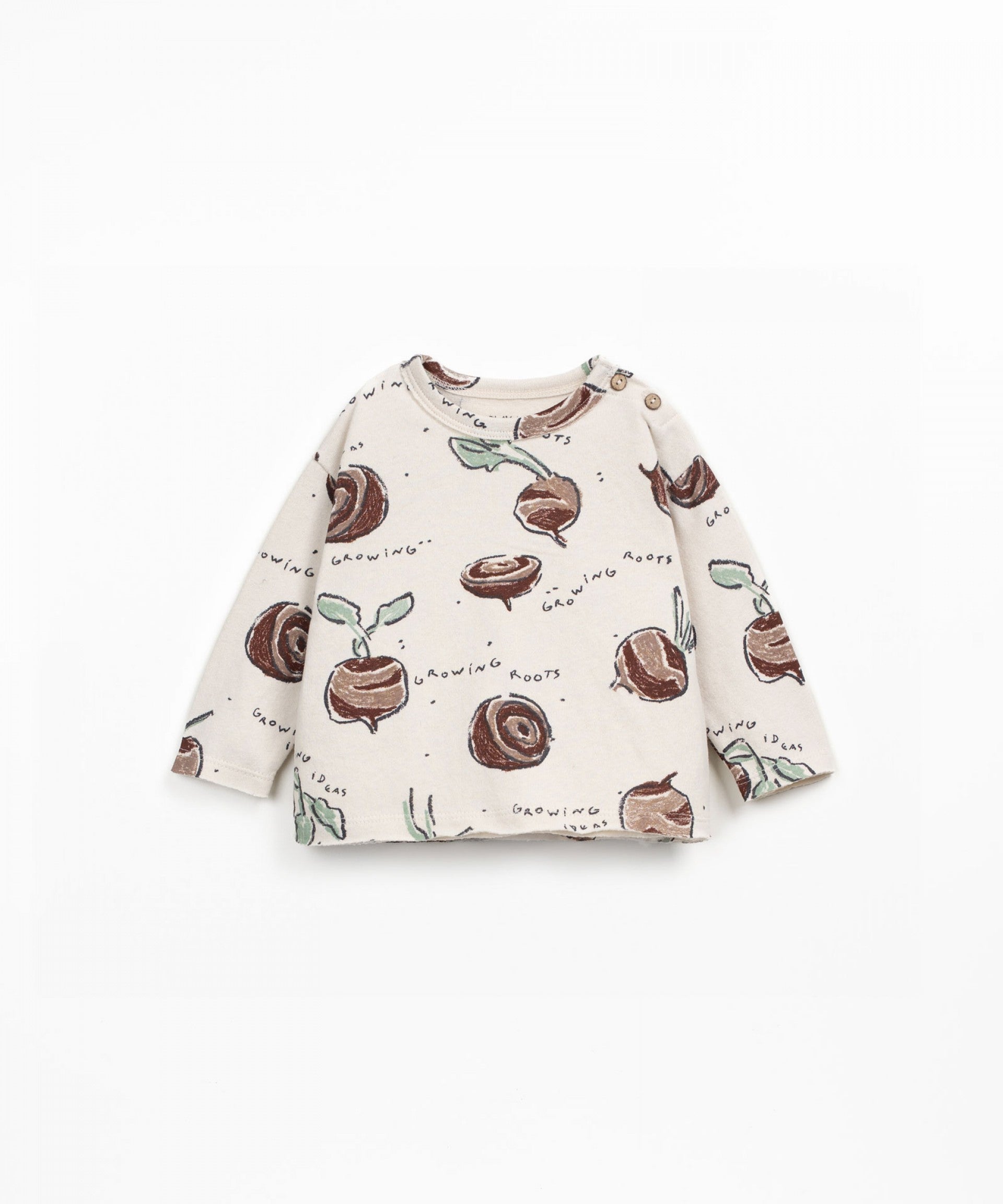 PLAY UP - maglia stampa barbabietole