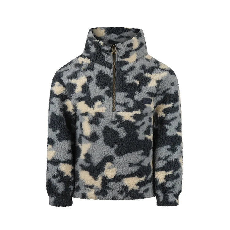 KOKO NOKO - giacca teddy fantasia militare