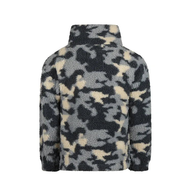 KOKO NOKO - giacca teddy fantasia militare