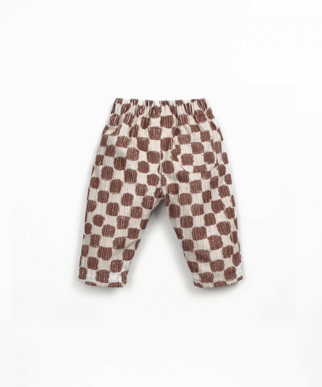 PLAY UP - pantalone velluto quadri