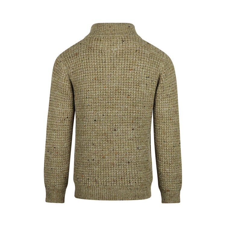 KOKO NOKO - maglione verde con zip