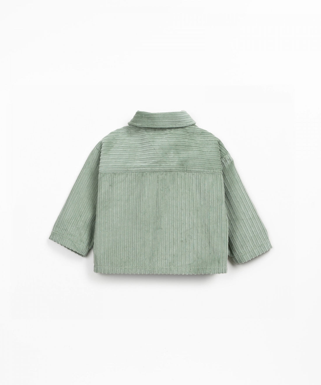 PLAY UP - camicia velluto verde menta