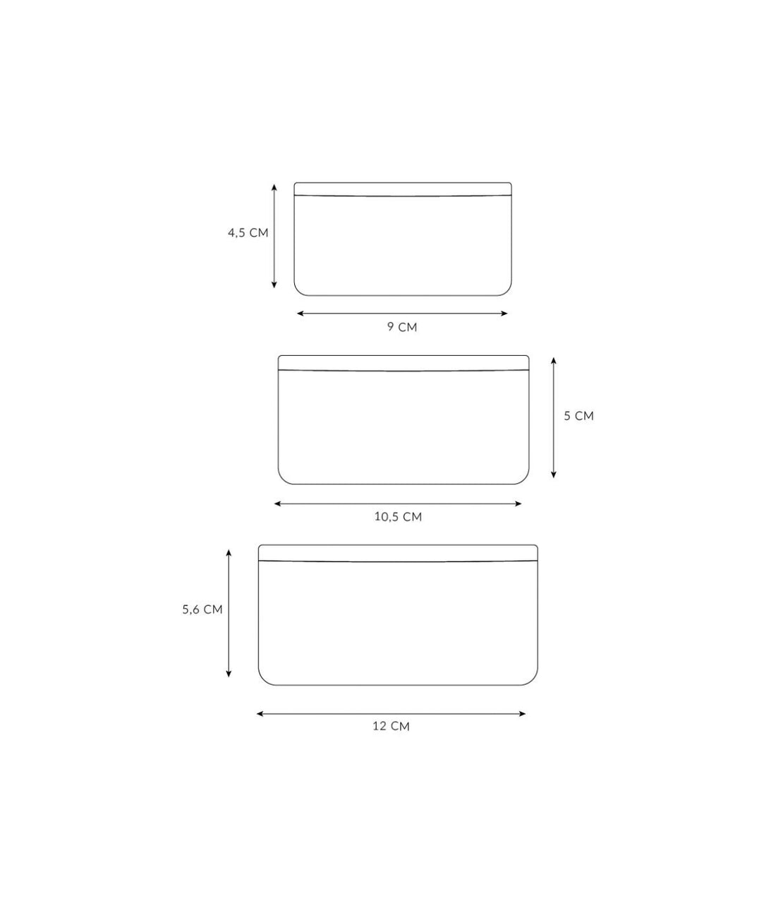 3 Scatoline Snack Geometric Nature