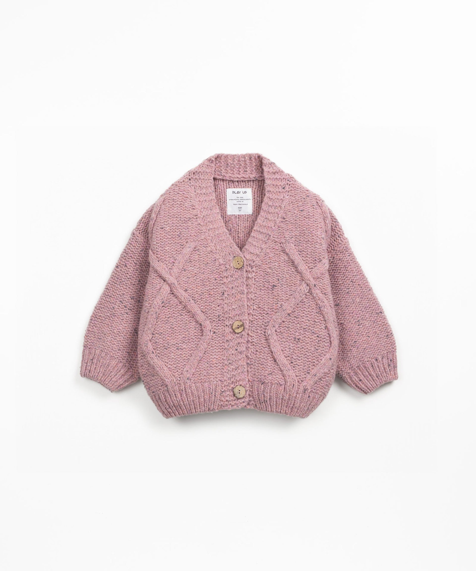 PLAY UP - cardigan maglia scollo V