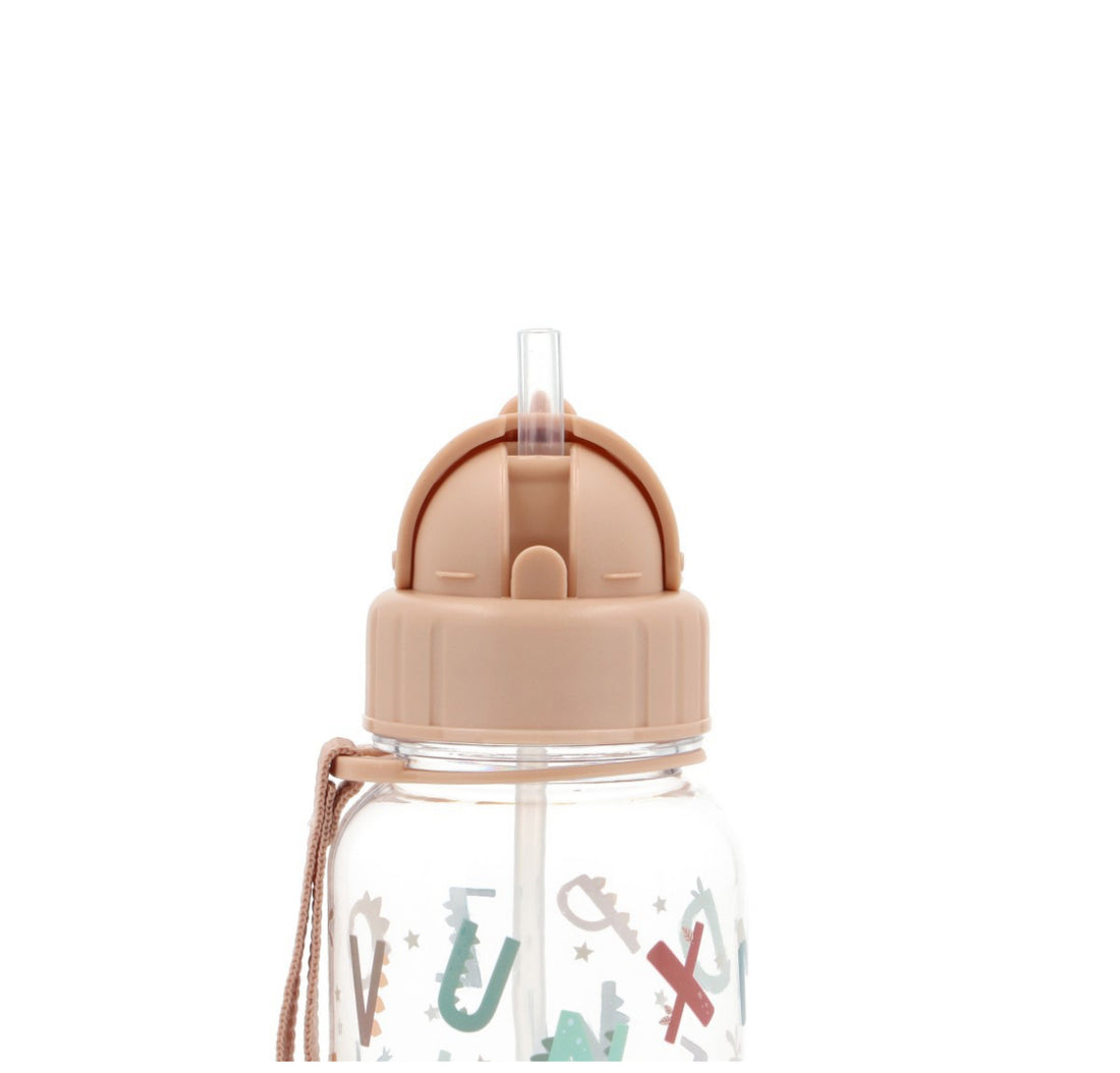 Borraccia plastica Funny Letters